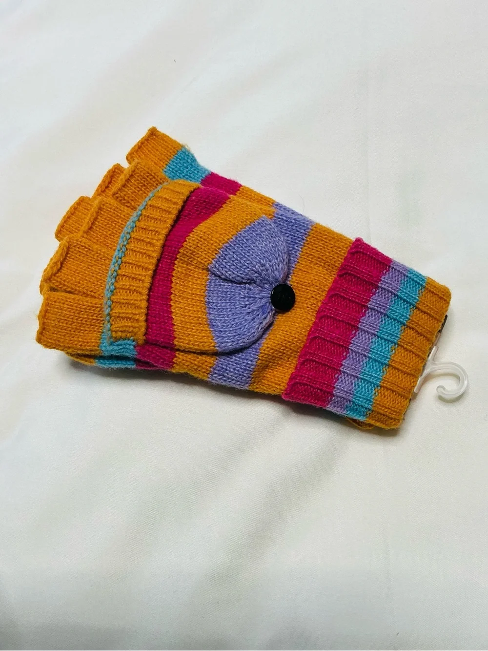 D&Y Women’s Wool Blend Flip Top Gloves Convertible Mittens Cozy Winter NWT